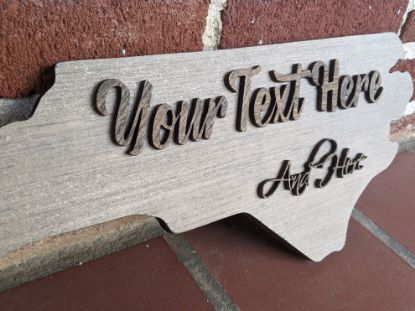 Picture of Personalized NC State Sign