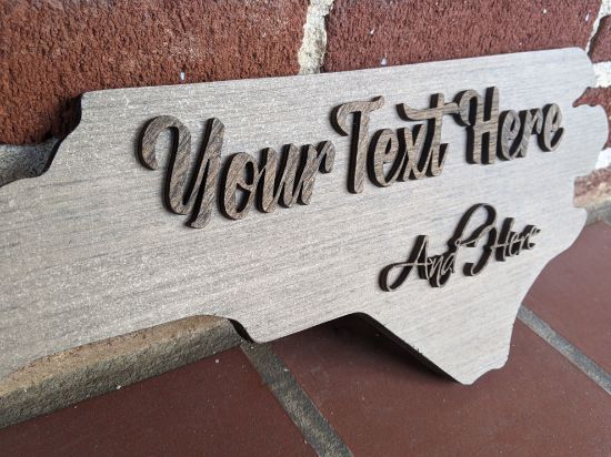 Picture of Personalized NC State Sign