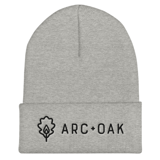 Picture of A+O Cuffed Beanie (Grey)