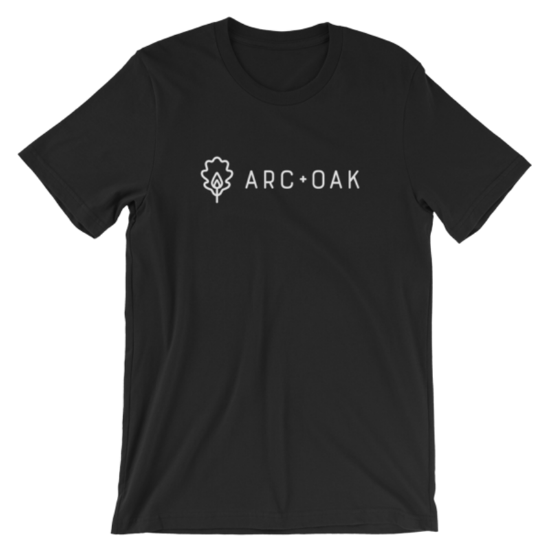 Picture of A+O Horizontal Logo T-Shirt (Black)