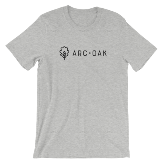 Picture of A+O Horizontal Logo T-Shirt (Grey)